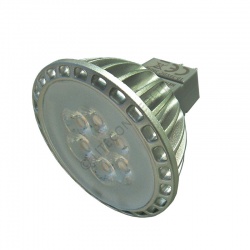 MR16 GU5.3 12v (10-30v DC) 6W 30 Warm White LED Bulb (Pack of 2)