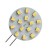 G4 15SMD 10-30 Vdc Side Pin 3.0W Cool White LED Bulb