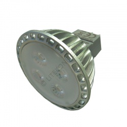 MR16 GU5.3 12v (10-30v DC) 5W 30 Cool White LED Bulb